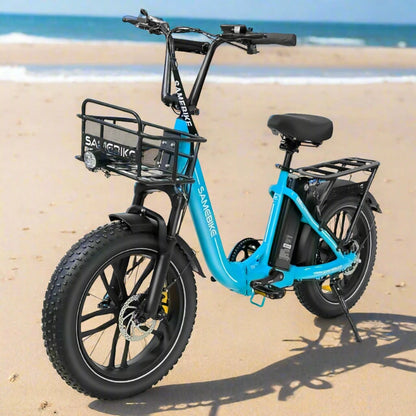 C05_Pro_SpeedFold_36V_Electric_Bicycle_ocean blue