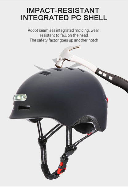 Lit Head Bike Helmet